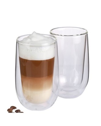 Set 2 pahare pentru Latte Macchiato, 350 ml, Verona - CILIO